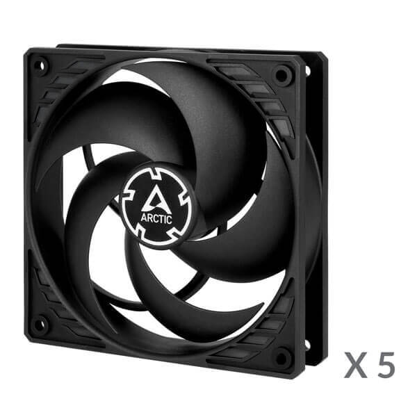 Arctic P14 PWM PST 5 Pack Cabinet Fan